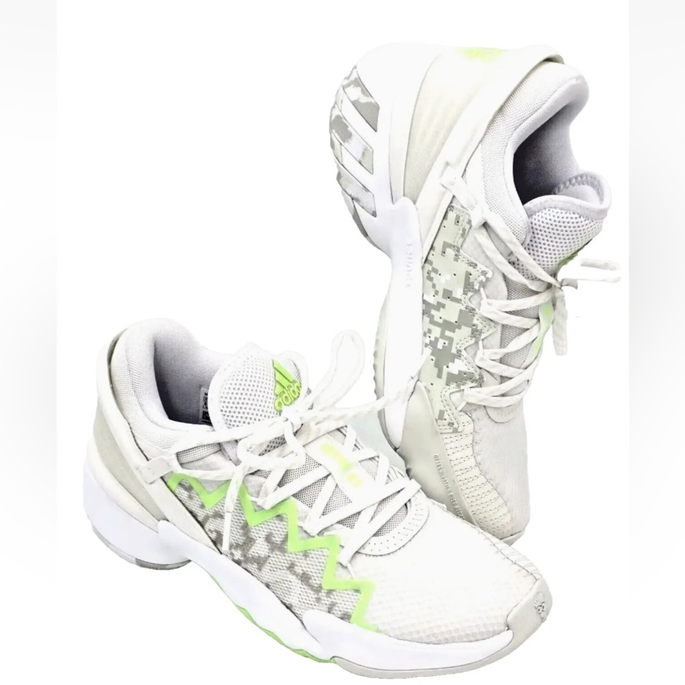 Adidas Basketball D.O.N Issue 2 Shoes Donovan Mitchell Cloud White FW8510
